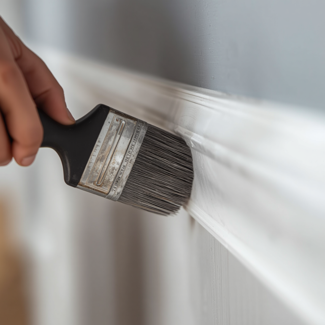 Interior painting completed by experienced painting professionals