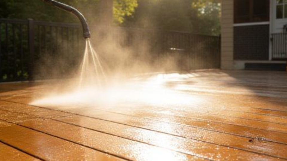 Professional pressure washing project by MS Painting Pros