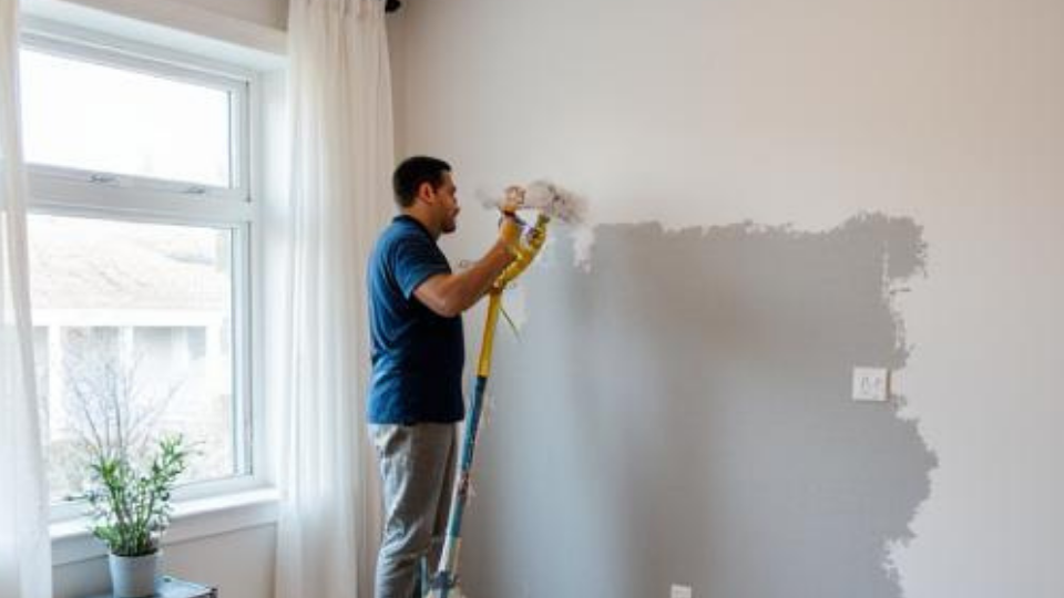 Interior painting completed by experienced painting professionals