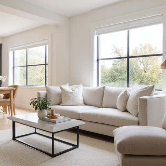 Interior painting completed by experienced painting professionals